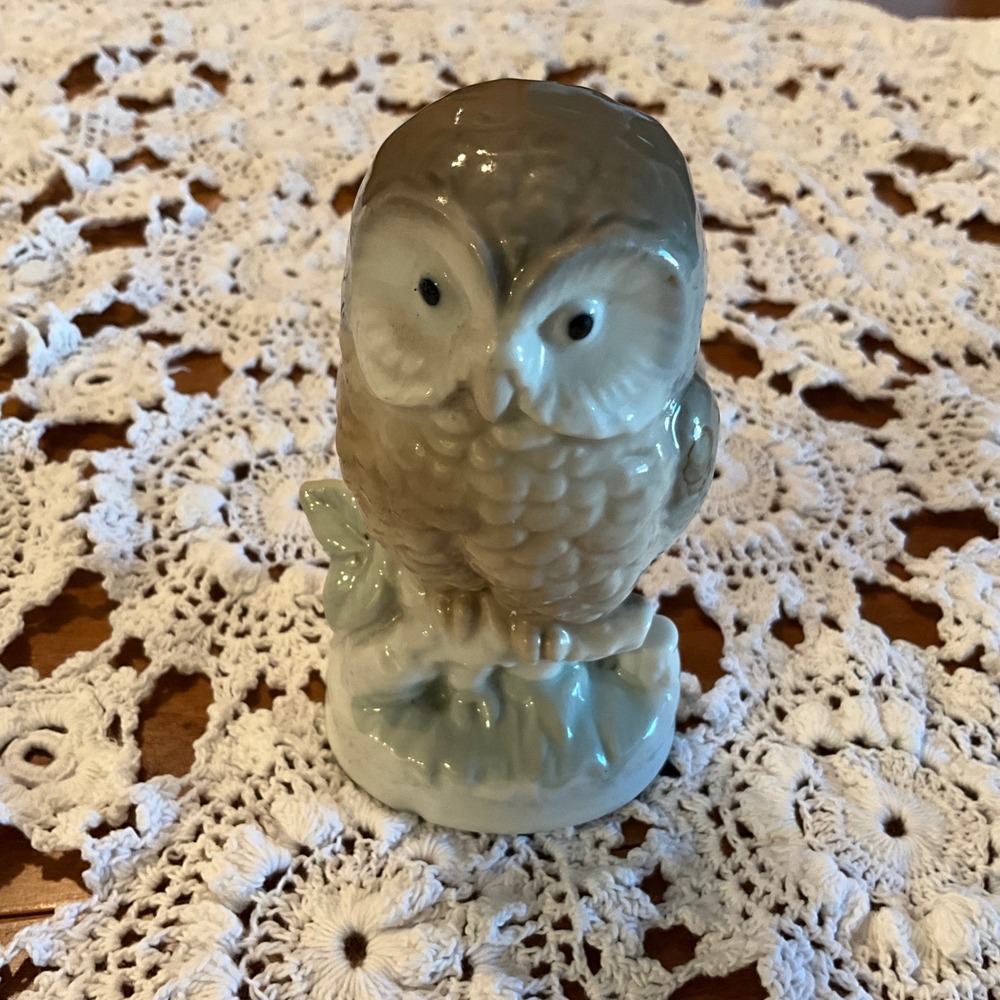 Vintage Japan Otagiri OMC Ceramic Owl Figurine Statue Collectible‎ Cottagecore